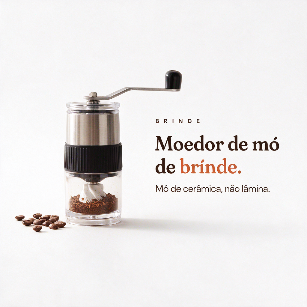 Moedor de mó de cerâmica de brinde, não é moedor de lâmina